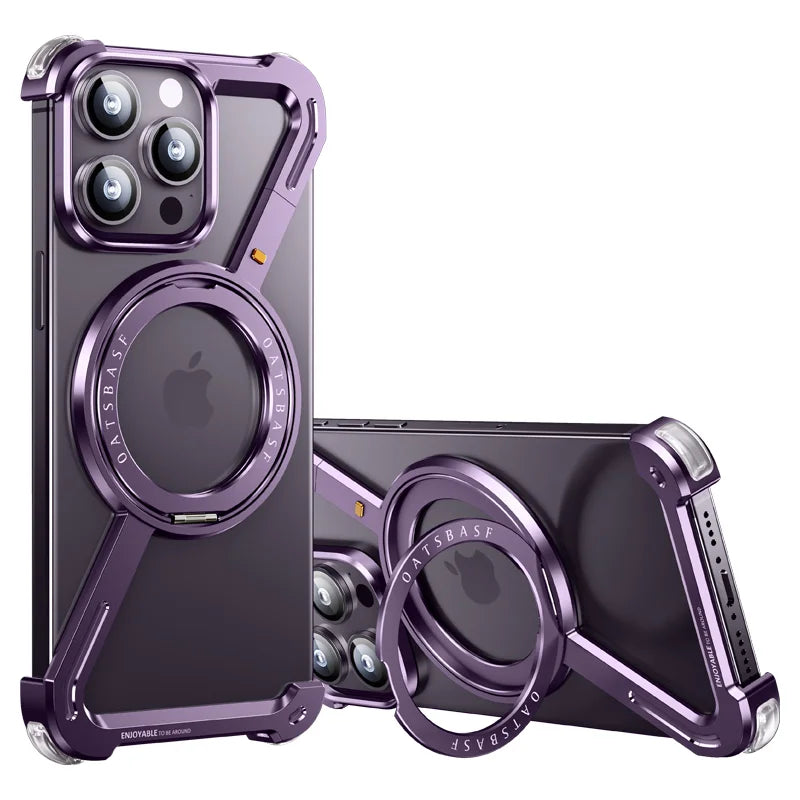 Kutary Z Magnetic Metal Case For iPhone