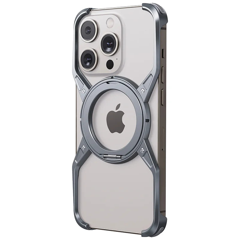 Kutary O Magnetic Metal Case For iPhone