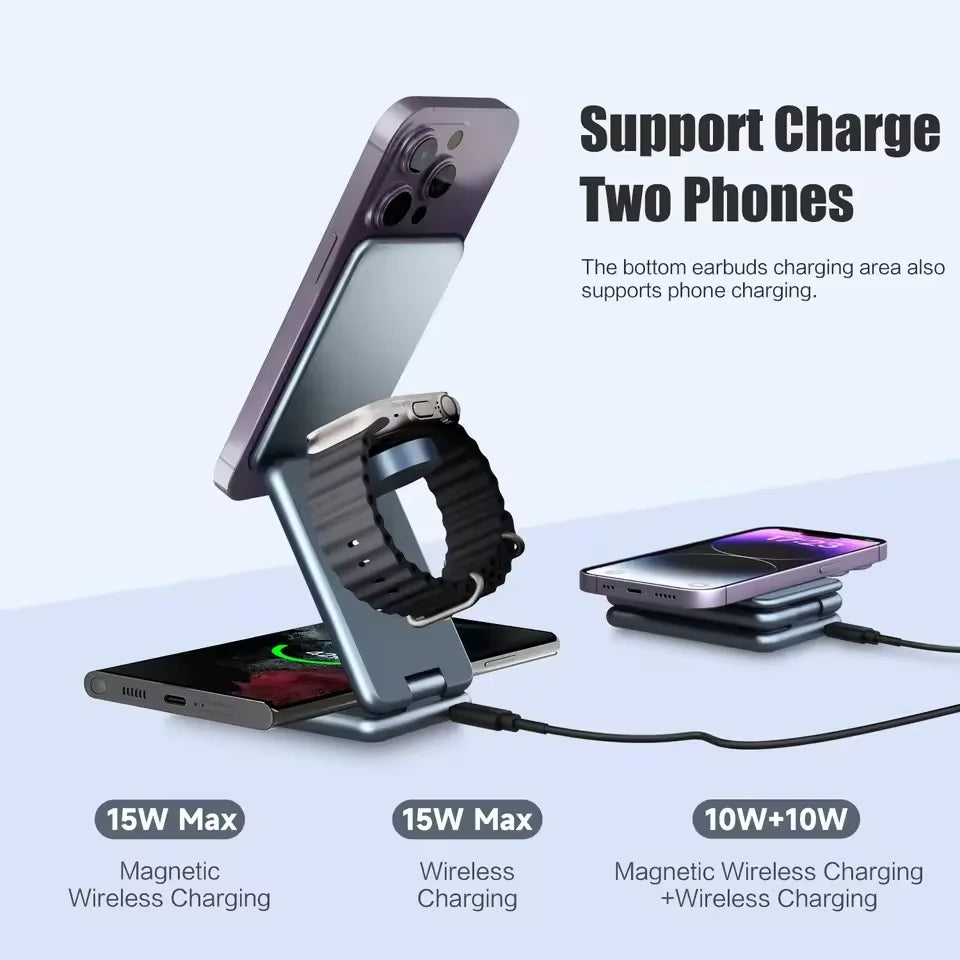 Kutary Y10 3-in-1 Wireless Charger