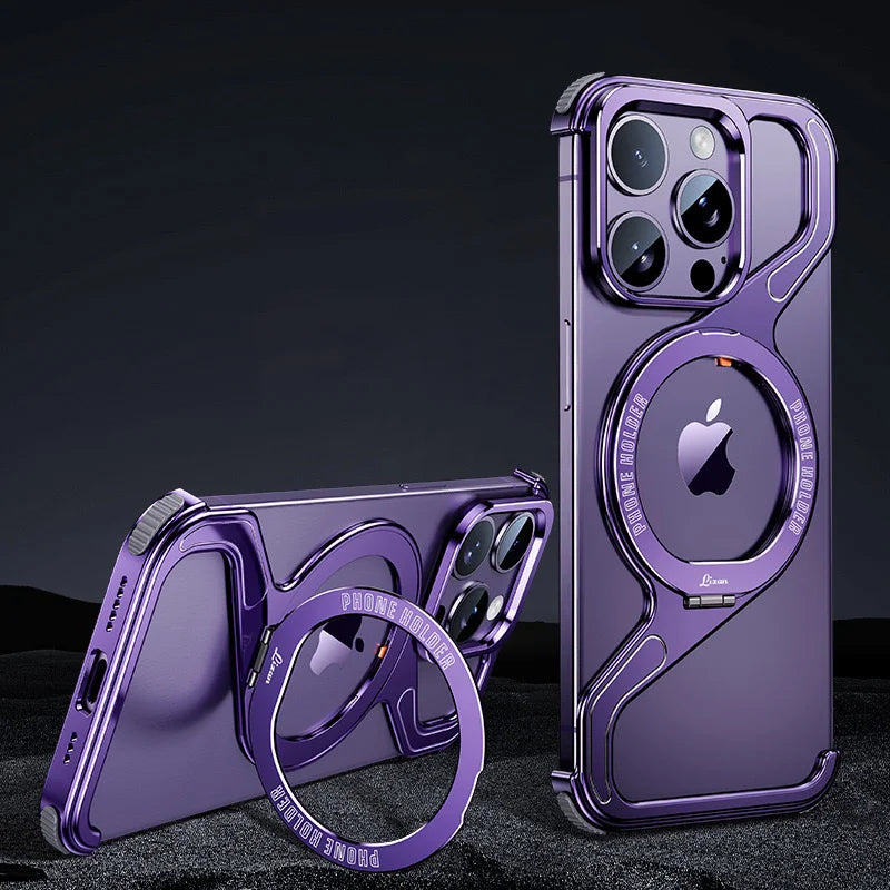 Kutary Z Lite Magnetic Metal Case For iPhone