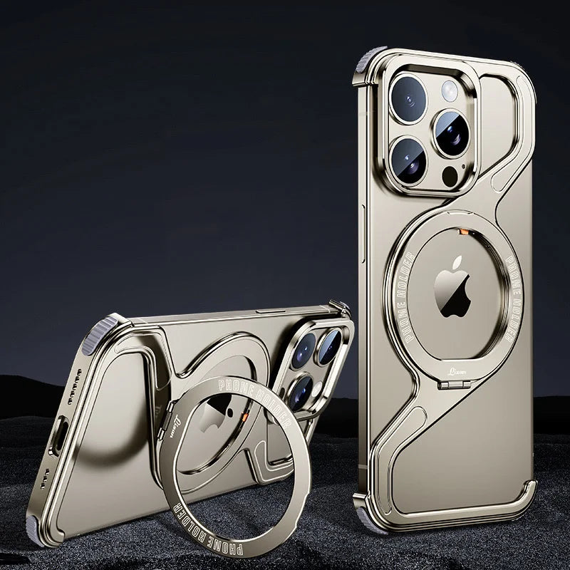 Kutary Z Lite Magnetic Metal Case For iPhone