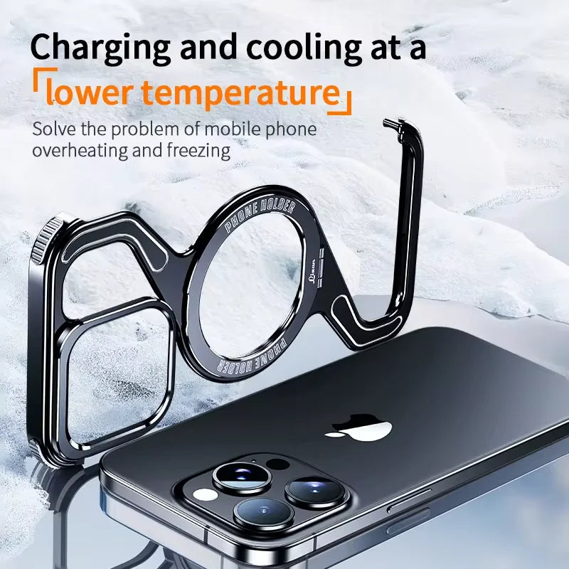 Kutary Z Lite Magnetic Metal Case For iPhone