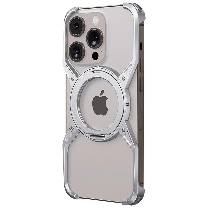 Kutary O Magnetic Metal Case For iPhone