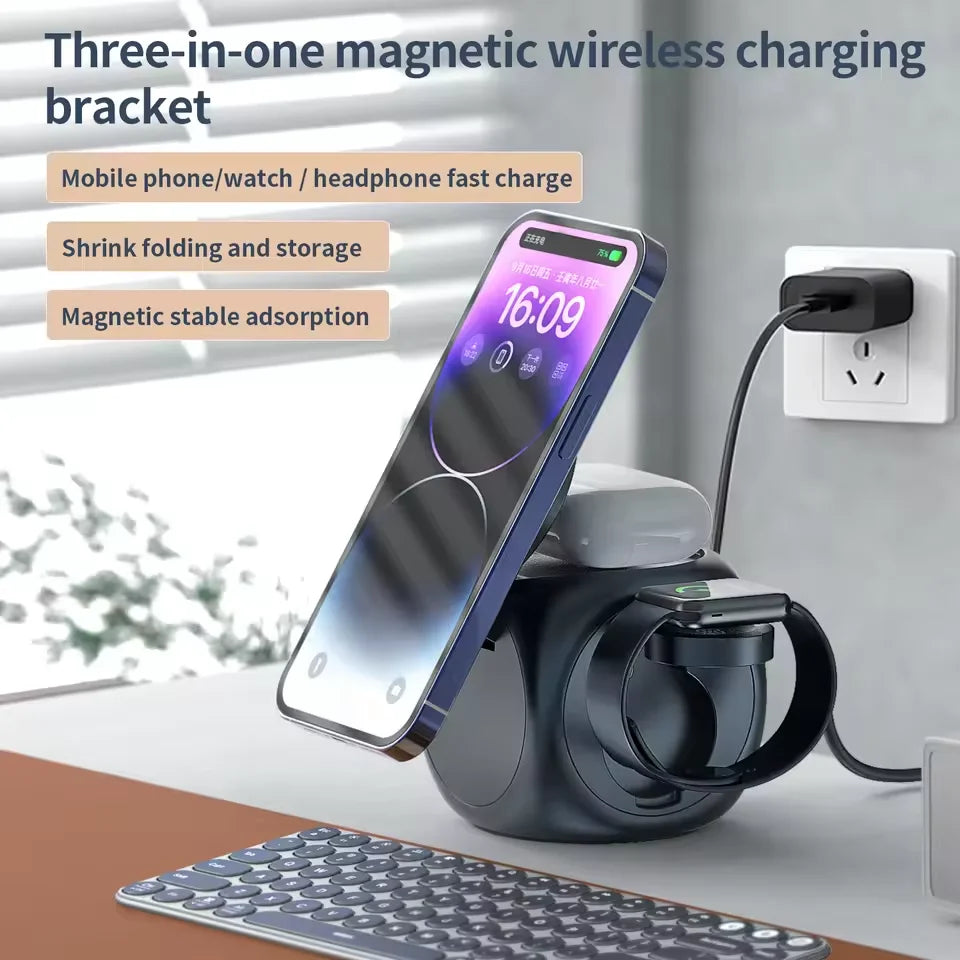 Kutary Y22 3-in-1 Wireless Charger