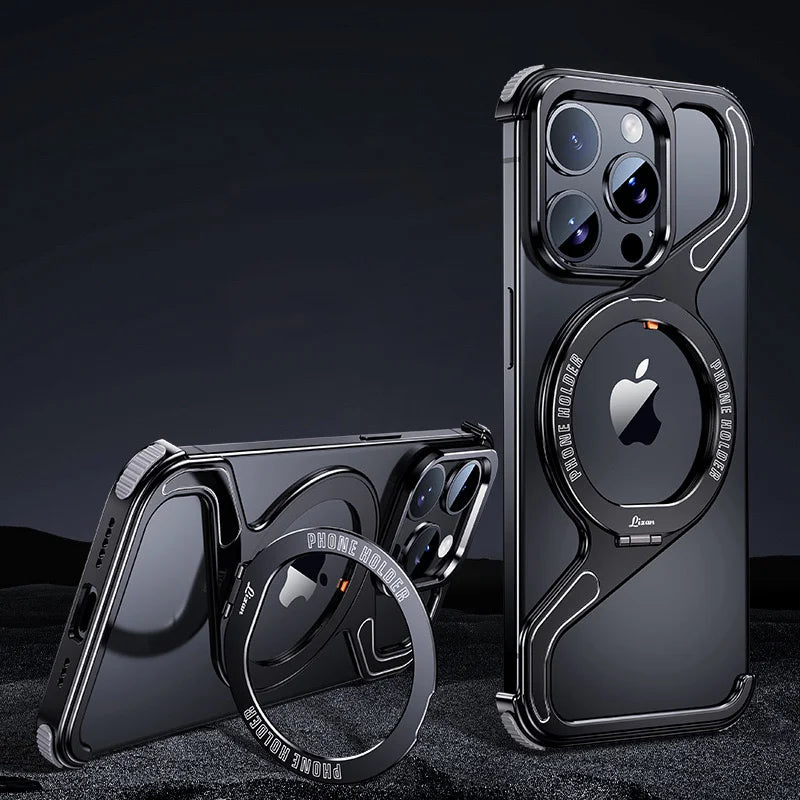 Kutary Z Lite Magnetic Metal Case For iPhone